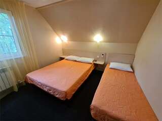 Мини-отель Оранжевое Солнце Лазаревское Трехместный  (двуспальная + односпальная кровати, 1 и 2 этаж, 14 м²)-1